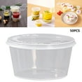 thumbnail image 3 of ACDANC 4oz Small Plastic Containers with Airtight Lids,Food Storage Containers,Deli,Slime,Soup,Meal Prep Containers Bpa Free Stackable Leakproof Microwave/Dishwasher/Freezer Safe, 3 of 7