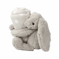 thumbnail image 1 of Peluche Hugging Blanket con dibujos animados de conejo rosa para niña, 33 cm, 1 of 1
