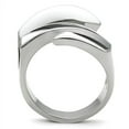 thumbnail image 4 of Luxe Jewelry Designs Women's Stainless Steel Ring - Size 7 (Pack of 2), 4 of 4