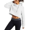 thumbnail image 2 of Ma Croix Womens Cropped Hoodie Casual Pullover Sweatshirt, 2 of 7