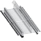thumbnail image 1 of Perchas para pantalones Northern Brothers, 50 unidades, con clips, de acero inoxidable, 1 of 7