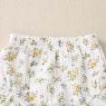 thumbnail image 4 of KPOPLK Toddler Girl Outfits Baby Girl Summer Clothes Sleeveless Ruffle Dress Tops and Shorts Clothing Sets 12M-4Y(6-12 Months,Yellow), 4 of 8