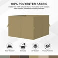 thumbnail image 4 of Aoodor 10' x 12' Gazebo Curtain Set Protecting Privacy Side Walls 4 Panels, Curtain Only - Khaki, 4 of 10