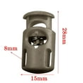 thumbnail image 3 of VEFSU Plastic Spring Cord Locks for Drawstring,10Pcs Single Hole Spring Toggle Stopper,Fastener Toggles for Shoelaces, Drawstrings, Paracord, Bags, Clothing, and More,Shoelace Clips, 3 of 3