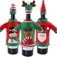 thumbnail image 1 of Suéter De 3 Uds., Funda Navideña Para Botella De Vino, Suéter Hecho A Mano, Bolsas Para Botellas De Vino Para Decoraciones Navideñas, Regalos De Vacaciones Noticed HA029668-00, 1 of 6