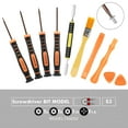 thumbnail image 4 of TSV T6 T8 T10 Ensemble d'Outils de Réparation de Tournevis Compatible avec Xbox One, Xbox 360, PS3, PS4, PS5 Manette, Tournevis Croisé, Kits de Tournevis Magnétiques Security Torx avec Outils de Levage, 4 of 6