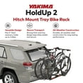 thumbnail image 2 of Yakima HoldUp 2" Tray Hitch Bike Rack Holds 2 Bikes, Fits 20"-29" Wheels, 2 of 2
