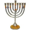 Ben and Jonah Metal Classic Design Lamp Lighters Ultimate Judaica Menorah