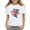 White, variant on Girls 4th of July White Patriotic T-Shirt Kids Independence Day Fighter Jet Top,Size 3-4 T