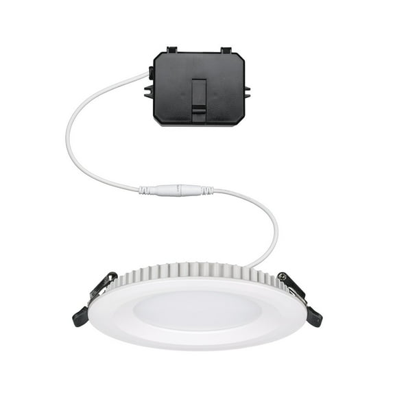 ETI 4" LED Canless Edgelit Downlight, Color Preference 5CCT: 2700K/3000K/3500K/4000K/5000K, Wet Rated, 53808103