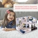 thumbnail image 1 of Kit de juguetes de casa de muñecas DIY Hut casa de Tmvgtek muñecas en miniatura de madera 3D hecha a mano de princesa juguetes para niños regalos de cumpleaños, 1 of 8