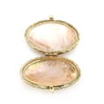 thumbnail image 2 of Myanmar Handcrafted Natural Vintage Mother of Pearl Coin Purse With Golden Antique Border, 2 of 2