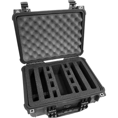 Case 1450 Range Case Foam Insert for 4 Handguns and Magazines (Foam ONLY)
