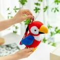 thumbnail image 5 of Parrot Plush Toy Cartoon Soft Birds Plush Doll Backpack Accessories Animal Toys, 5 of 5