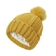 thumbnail image 1 of Gorro de invierno con forro de satén Minnieouse Amarillo, 1 of 6