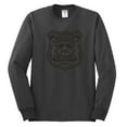 thumbnail image 2 of Burt Macklin Parks and Recreation Pop Male Long Sleeve Shirt, Charcoal, X-Large, 2 of 3