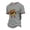 Gray, variant on Poncho Shirt for Men Printed Short Sleeve Mexican Style Casual Outdoor Festival Top Pullover Camp Collar Vacation Party Carnival Leisure Tee Look