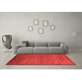 thumbnail image 3 of Ahgly Company Indoor Rectangle Abstract Red Modern Area Rugs, 4' x 6', 3 of 4