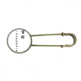 thumbnail image 1 of Chinese Quote About Marketing ss Retro Metal Brooch Pin Clip Jewelry, 1 of 3