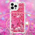 thumbnail image 3 of Funda FOXDOCK para iPhone 15 Pro con Cuerda Ajustable, Brillo Líquido, Protección Antigolpes y Lente – Ideal para Regalo, 3 of 6