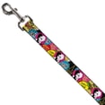 thumbnail image 2 of Disney Pet Leash, Dog Leash, Cruella de Vil Cruell World and Round Badge Icons Collage, 4 Feet Long 1.5 Inch Wide, 2 of 4