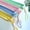 A, variant on Macaron Transparent A4 File Bag, Waterproof Clear Document Pouch, Lightweight Thickened Paper Organizer for School Office Daily Filing