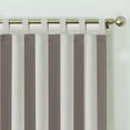 thumbnail image 4 of Elrene  Highland Stripe Indoor/ Outdoor Curtain Panel Red 108 Inches, 4 of 5