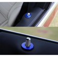 thumbnail image 4 of Xotic Tech 2pcs Aluminum Door Lock Knob Decorative Covers Stickers for Mercedes C E S GLC GLE Class Blue, 4 of 5