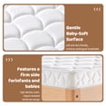 thumbnail image 4 of Premium Foam Crib Mattress, Baby Crib & Toddler Mattress,Knitted Cotton Surface - Soft, Hypoallergenic,Toddler Bed Mattress 52"L x 27.6"W x 5"Th, 4 of 9