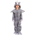 thumbnail image 4 of hengsof Kids Cute Character Costume, Long Sleeve Long Pants Animal Onesie Pajamas for Dress Up Play, Ages 3 to 10 Years, 4 of 8
