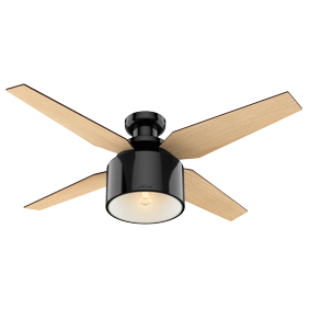 Hunter 52 Cranbrook Mint Ceiling Fan With Light With Handheld