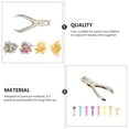 thumbnail image 4 of 400pcs Alloy Paper Fastener With Hole Puncher Replacement For Art Crafting, 4 of 4