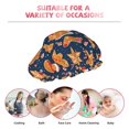 thumbnail image 6 of Kdxio Gingerbread Delights Print Shower Cap for Women,Elastic and Reusable,Double Waterproof Layers Bathing Hat, 6 of 6