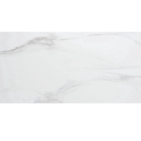 The Tile Life Minerva 4" x 4" Calacatta Blue Matte Porcelain Tile Sample 1 Piece