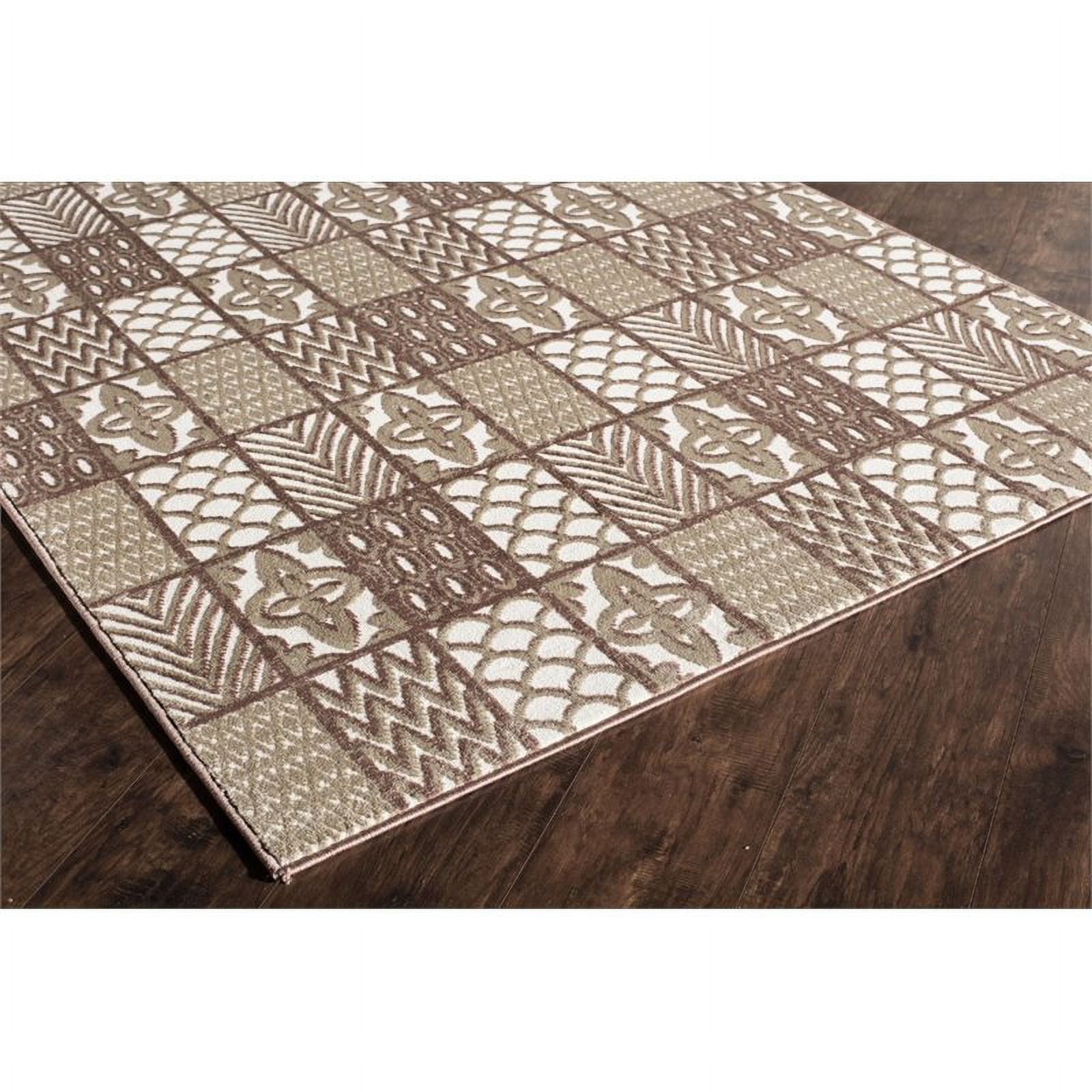 Rugs America Riviera Collection Rust RV400A Transitional Oriental Area Rug 8' x 10'