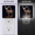 thumbnail image 2 of Floral LED Square Night Lights - Bright, Energy-Efficient Luminaires for Tranquil Nights - Set of 2, 200 Characters, 2 of 6