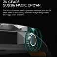 thumbnail image 3 of KAVVO Oyster Urban Smart Watch, Luminous Smart Watch with Mechanical, 3 of 8