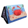 thumbnail image 2 of Cloth Book Toy, Baby Mirror Tummy Time Toys Ocean Animal Visual Stimulation Polyester Fiber High Contrast  for Children, 2 of 7
