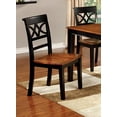 thumbnail image 4 of Furniture of America Garro Contemporary Dining Chairs - Set of 2, Black, 4 of 7