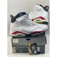 thumbnail image 2 of Ni - ke NEW SIZE 10 MENS - Ni - ke AIR JORDAN 6 RETRO "BULLS" (2010) WHITE/RED/BLACK, 2 of 5