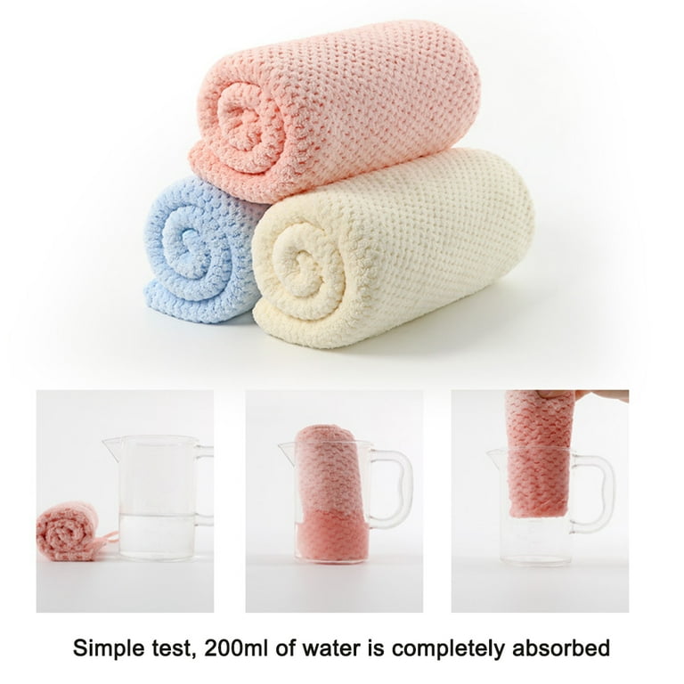 Fluffy Thick Coral Fleece Towels, Highly Absorbent And Super Soft Towel  Set, 2 Bath Towels, 2 Towels, 2 Square Towels, Polyester Fiber Bath Towels  Suitable For Bathing, Fitness, Bathroom, Sports, Yoga, Travel (multicolor)  - Temu