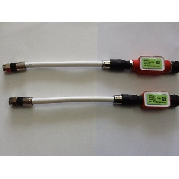 Pack of 2, Deca Bsfr101 Band Stop Filter for Directv