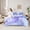 Blue Purple, variant on Homewish Gradient Marble Twin Bedding Sets 7-Piece for Boys Girls,Abstract Stone Pattern Bedding Comforter Set Microfiber,Marbling Watercolor Breathable Sheet Sets,Breathable Home Decor,Reversible