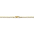 thumbnail image 4 of 14K Yellow Gold 1.80mm Flat Figaro Chain 20 Inch, 4 of 5
