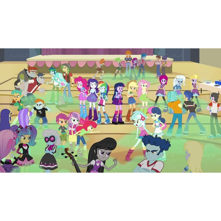 My Little Pony The Dazzling Rainbow Rocks Dvd