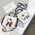 thumbnail image 2 of Bolso Bandolera De Hello Kitty De Hombro Lona Estudiante Bolsa De Compras Fivean unisex, 2 of 2
