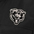 thumbnail image 2 of Women's Antigua Black Chicago Bears  Brushed Carbon Even Par Full-Zip Jacket, 2 of 2