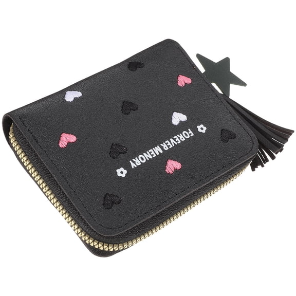 LOLIPPYY 1Pack Lady Wallet Purse PU Storage for Women Shopping