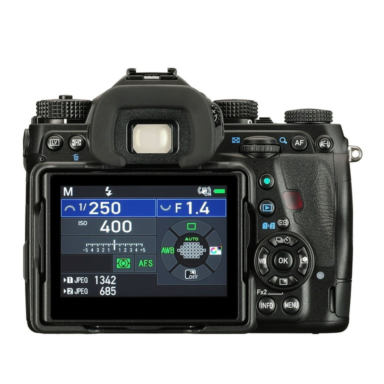 Pentax K-1 Mark II DSLR Camera with D-BG6 Battery Grip, Memory SD