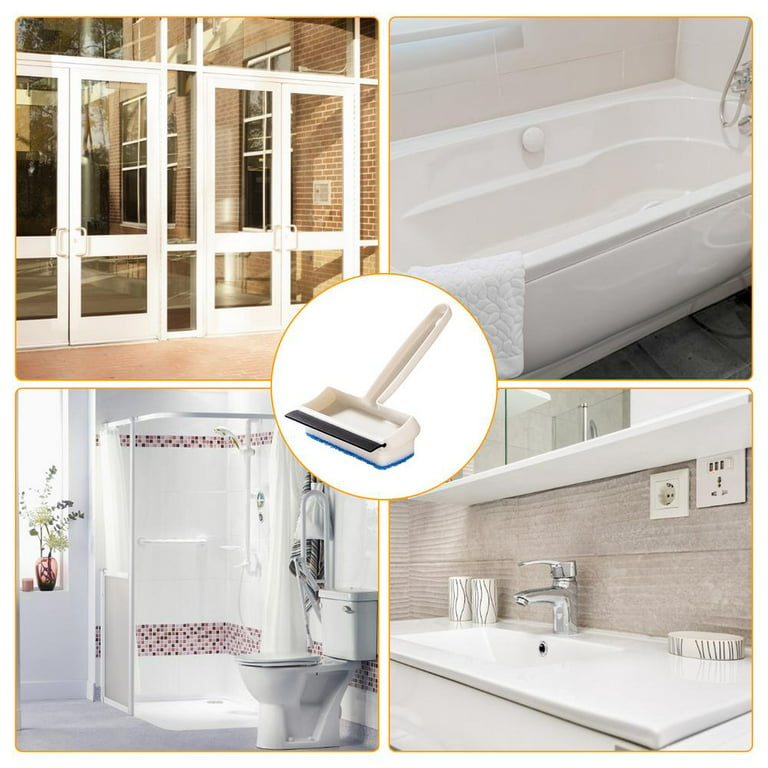 Shower & Glass Squeege - White, Bathroom Accessories